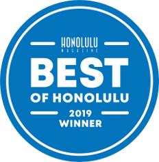 Honolulu Magazine Best of Honolulu 2019 Winner badge.